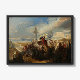 Battle of Poitiers, 25 October 732 by Baron Charles de Steuben - thumbnail_1_bf_6710afee762cab4eff78727e